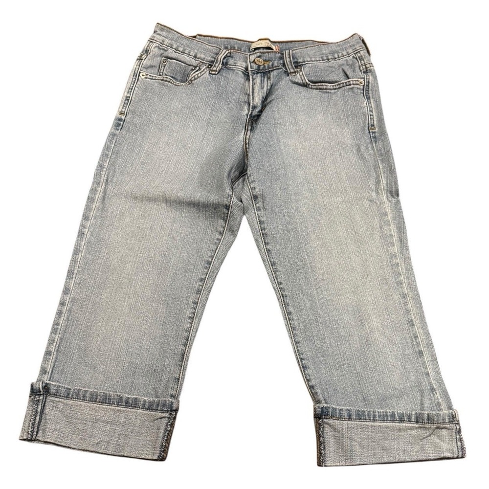 Levi's 518‎ Capri Jeans Womens 28x19 Light Wash